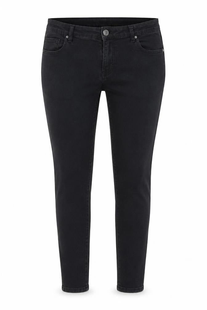 Womens UK Size 12 Denim & Co. Regular Fit Skinny Black Jeans