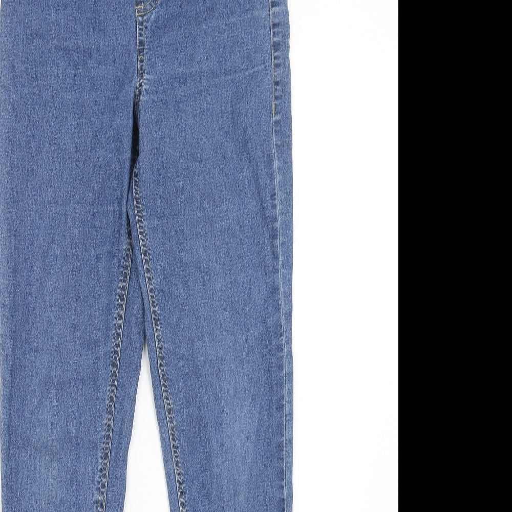 Avenue Womens Blue Cotton Jegging Jeans Size 10 Regular