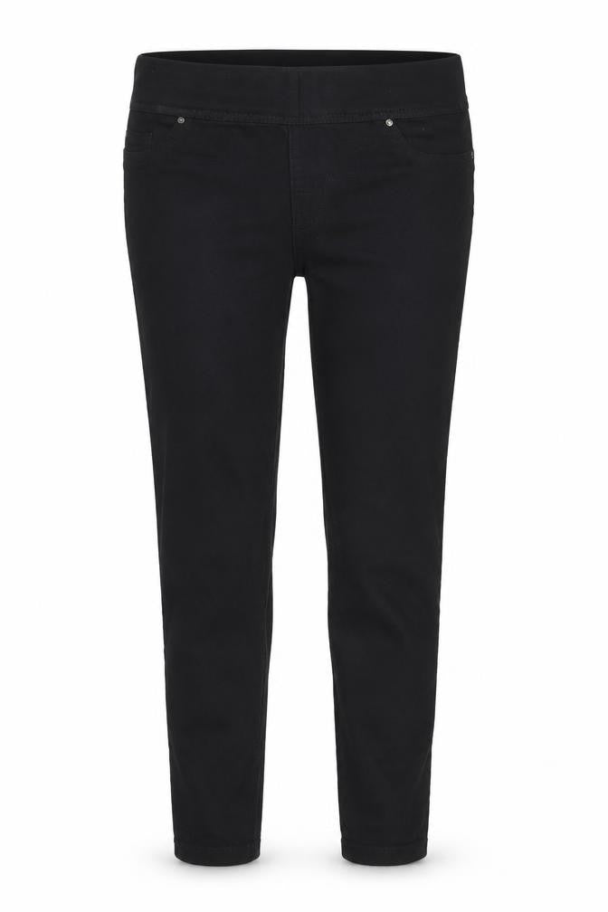 Womens UK Size 12 Denim & Co. Regular Fit Skinny Black Jeans