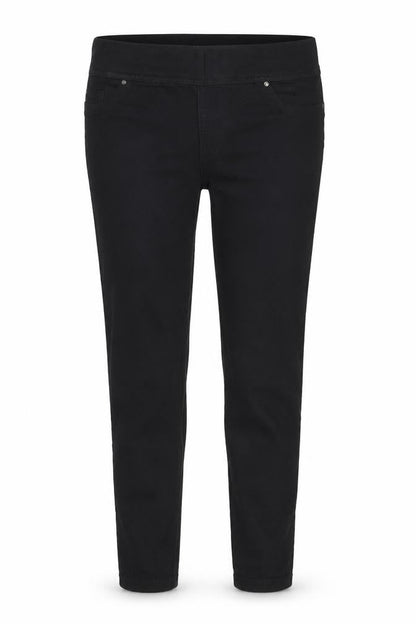 Womens UK Size 12 Denim & Co. Regular Fit Skinny Black Jeans