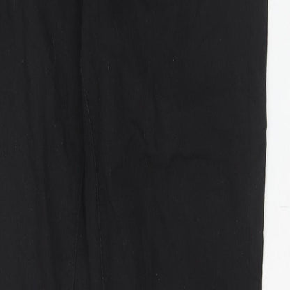 Denim & Co. Womens Black Cotton Skinny Jeans Size 12 Regular