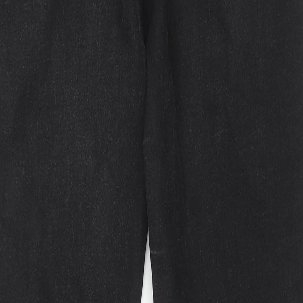 Denim & Co. Womens Black Cotton Skinny Jeans Size 12 Regular Zip