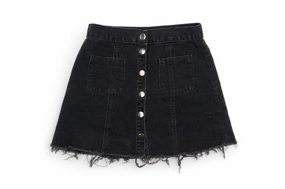 Womens UK Size S Cooperative Mini Denim Skirt