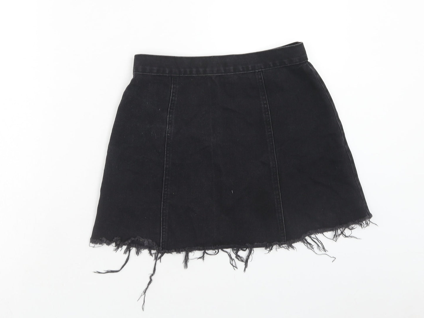 Womens UK Size S Cooperative Mini Denim Skirt