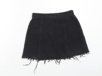 Womens UK Size S Cooperative Mini Denim Skirt