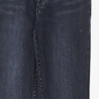 Denim & Co. Mens Blue Cotton Skinny Jeans Size 30 in L32 in Slim Button
