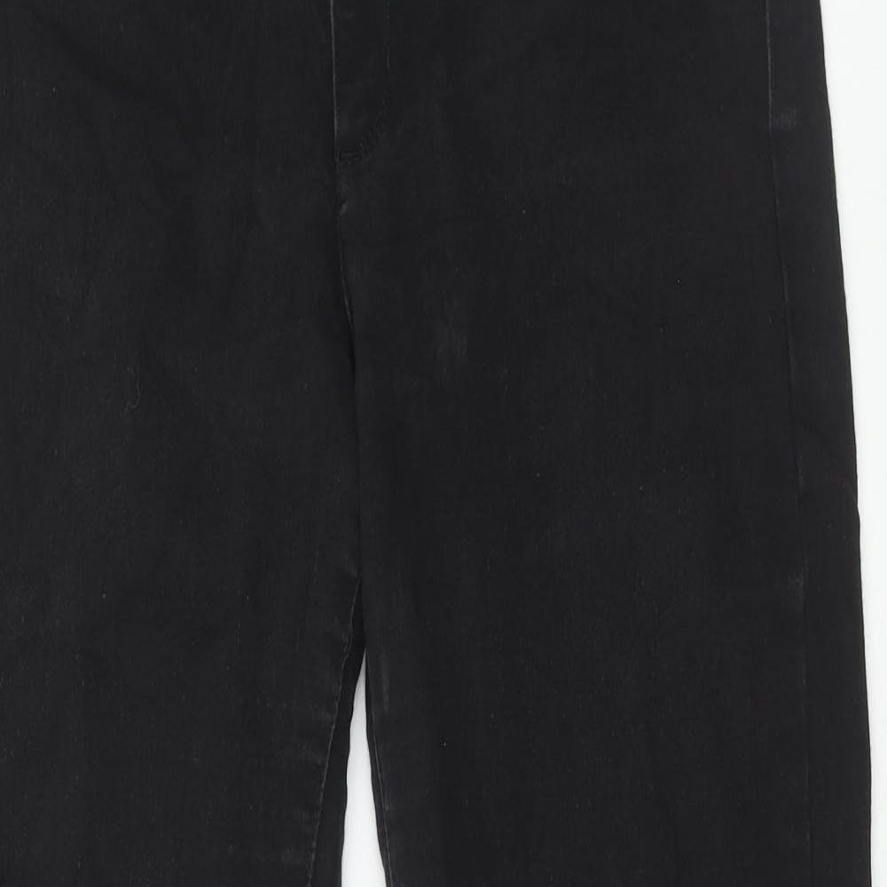 Womens UK Size 10 Jones New York Regular Fit Skinny Black Jeans