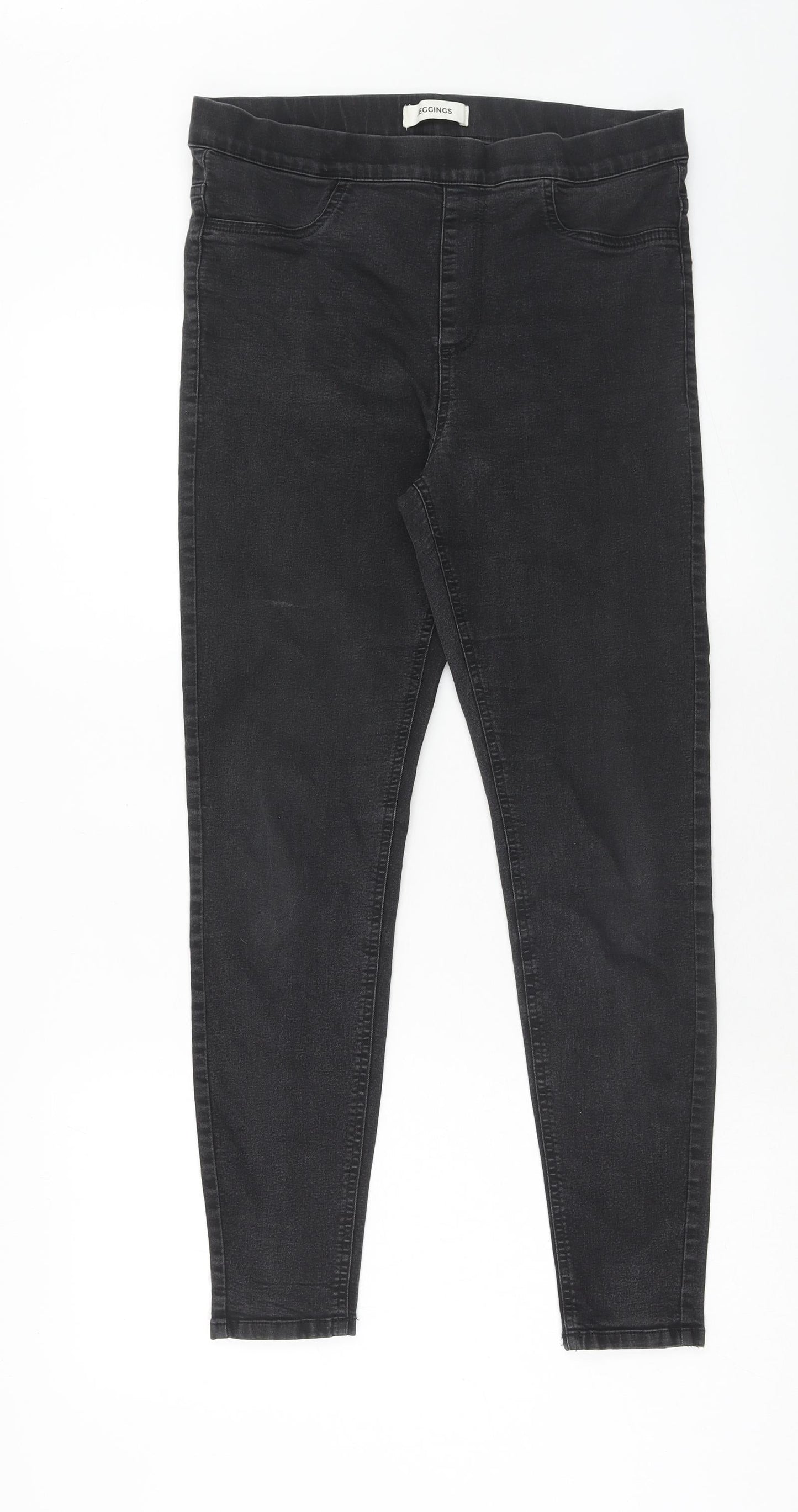 Womens UK Size 30 in Marks and Spencer Regular Fit Jegging Black Jeans
