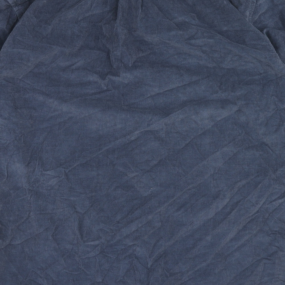 Mens UK Size L Goodthreads Blue  Button-Up Long Sleeve Casual Shirt