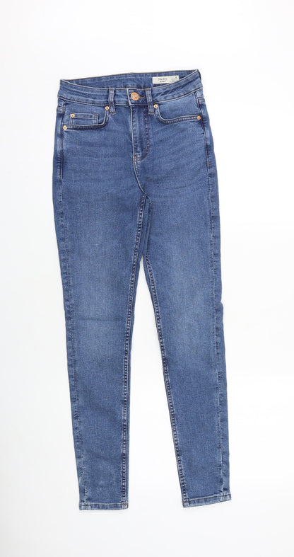 Womens UK Size 6 Marks and Spencer Slim Fit Skinny Blue Jeans