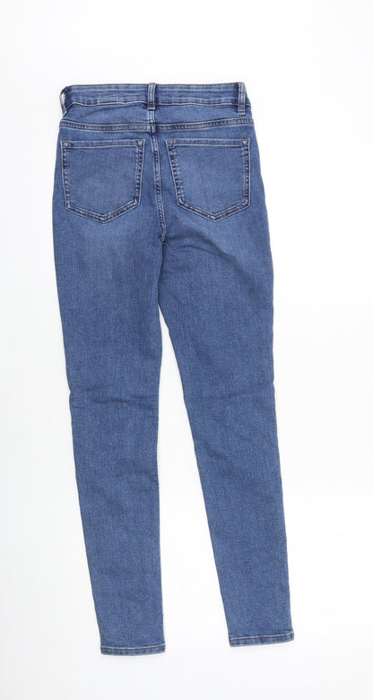 Womens UK Size 6 Marks and Spencer Slim Fit Skinny Blue Jeans