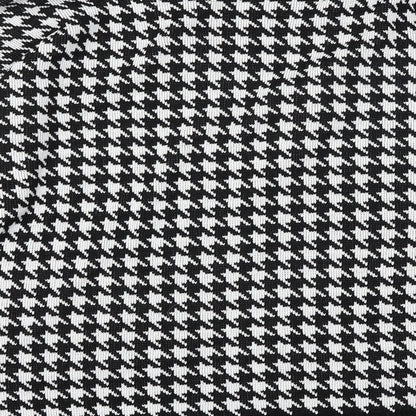 NAANAA Womens Black V-Neck Geometric 100% Cotton Pullover Jumper Size M