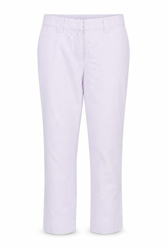Womens UK Size 12 Warehouse Regular Fit Chino Purple Trousers
