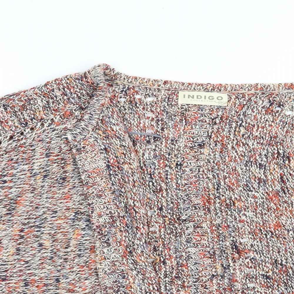 Womens UK Size M Marks and Spencer Brown Cardigan Jumper