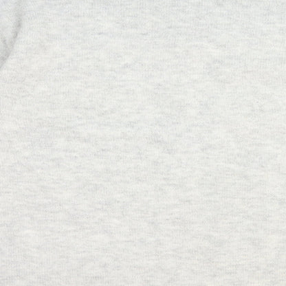 Marks and Spencer Womens Grey Round Neck Acrylic Pullover Jumper Size M