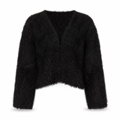 Womens UK Size 10 BHS Black Cardigan Jumper