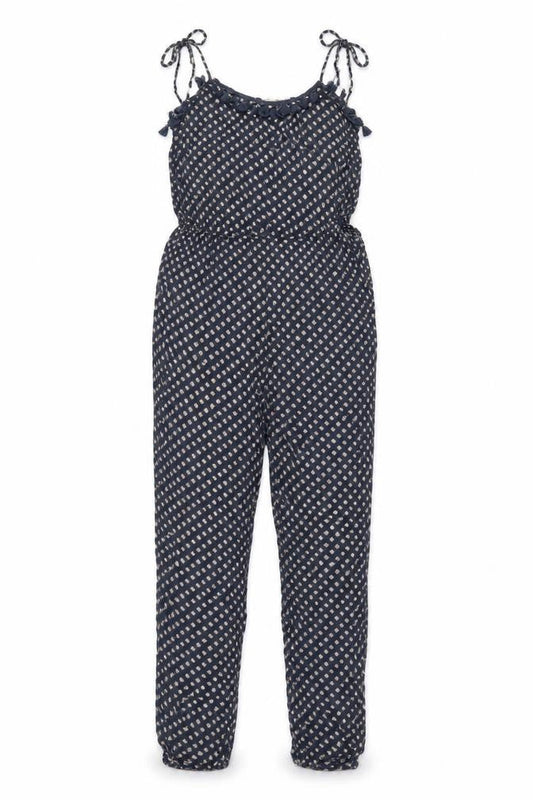 Womens UK Size S Mango One-Piece Blue Jumpsuit