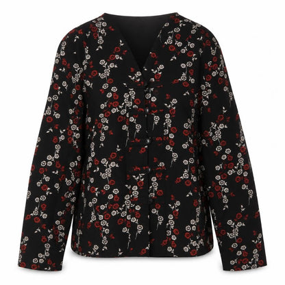 Womens UK Size M Berketex Black Basic Blouse