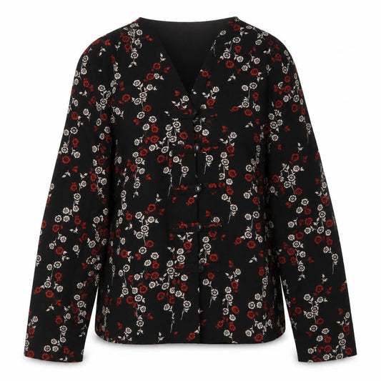 Womens UK Size M Berketex Black Basic Blouse