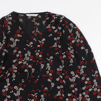 Womens UK Size M Berketex Black Basic Blouse