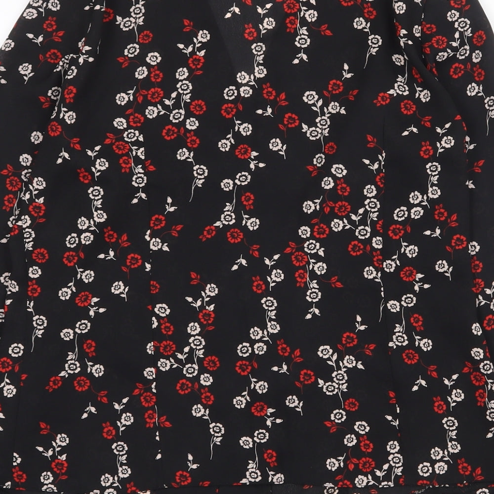 Womens UK Size M Berketex Black Basic Blouse