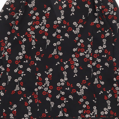 Womens UK Size M Berketex Black Basic Blouse