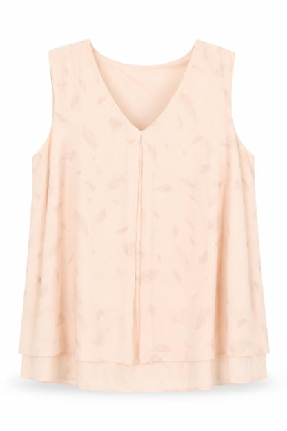 Womens UK Size 16 M&Co Pink Basic Tank
