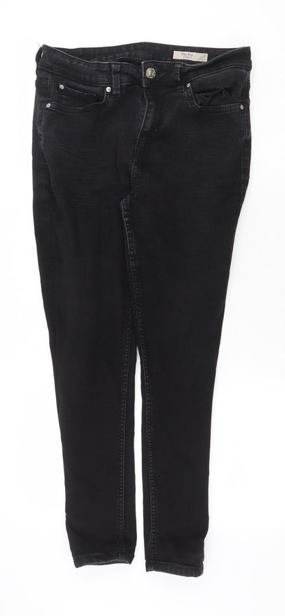 Womens UK Size 12 Marks and Spencer Regular Fit Skinny Black Jeans