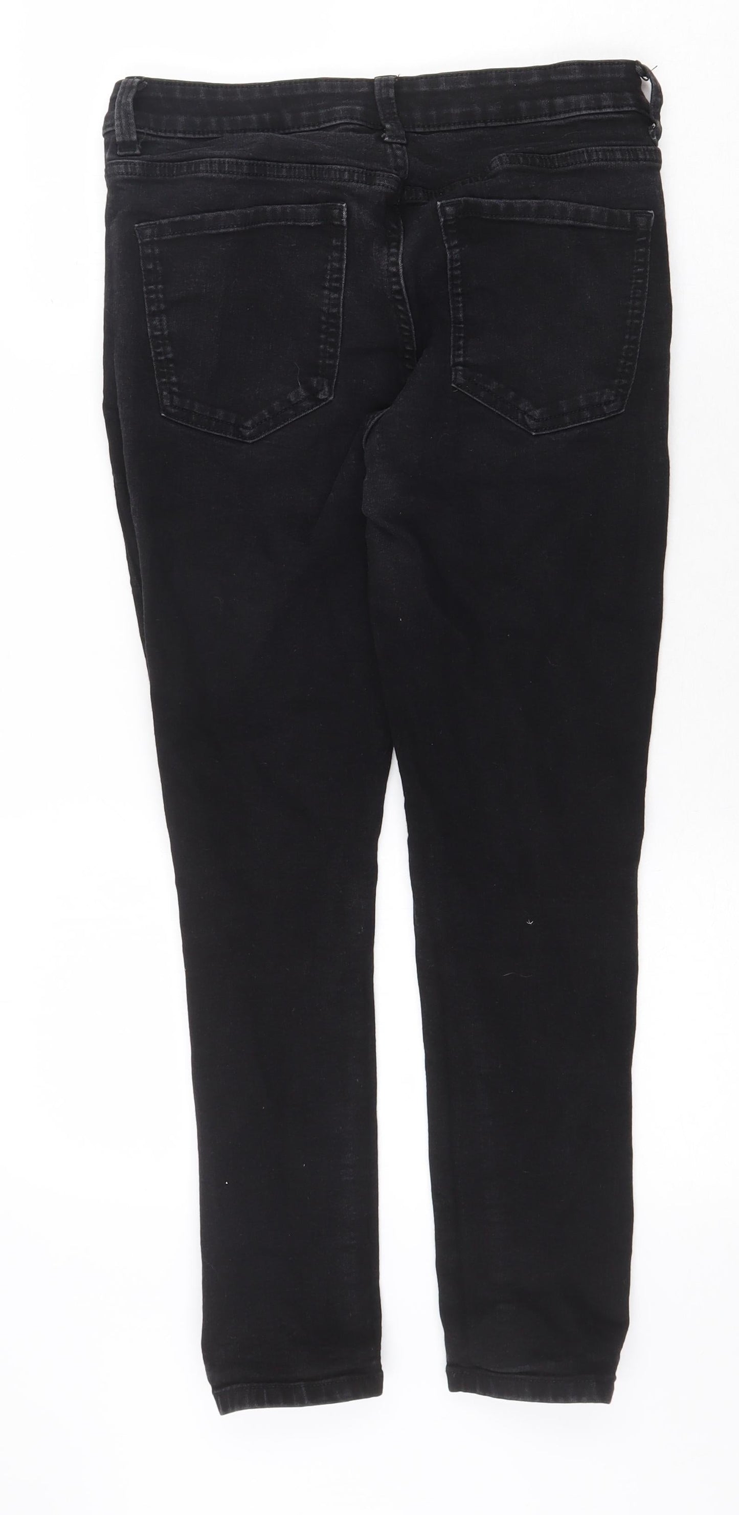 Womens UK Size 12 Marks and Spencer Regular Fit Skinny Black Jeans