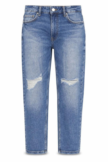 Womens UK Size 10 Denim & Co. Regular Fit Straight Blue Jeans