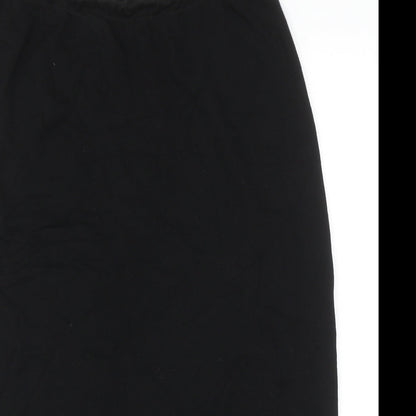 Box2 Womens Black Polyester Straight & Pencil Skirt Size 14