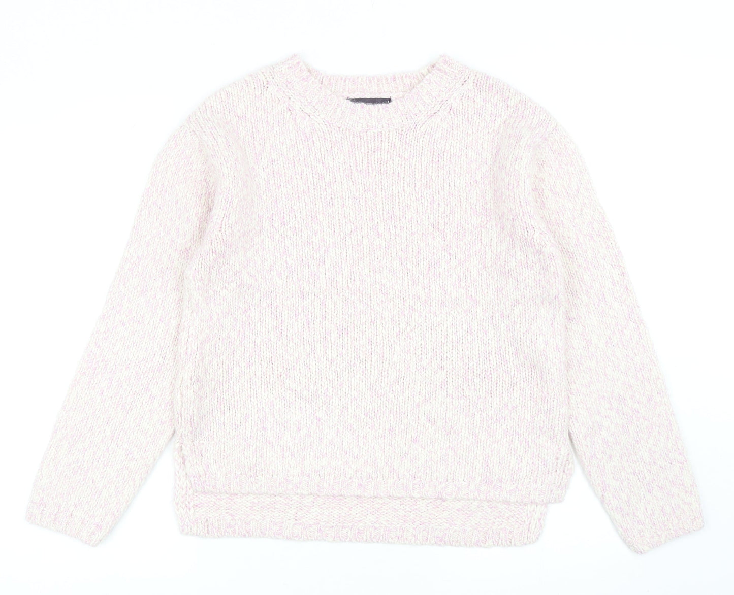 Womens UK Size S Marks and Spencer Purple Pullover Jumper