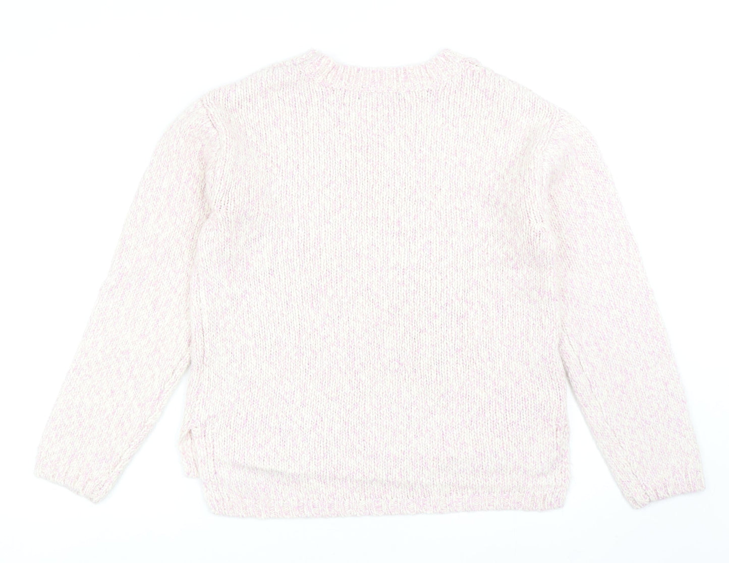 Womens UK Size S Marks and Spencer Purple Pullover Jumper