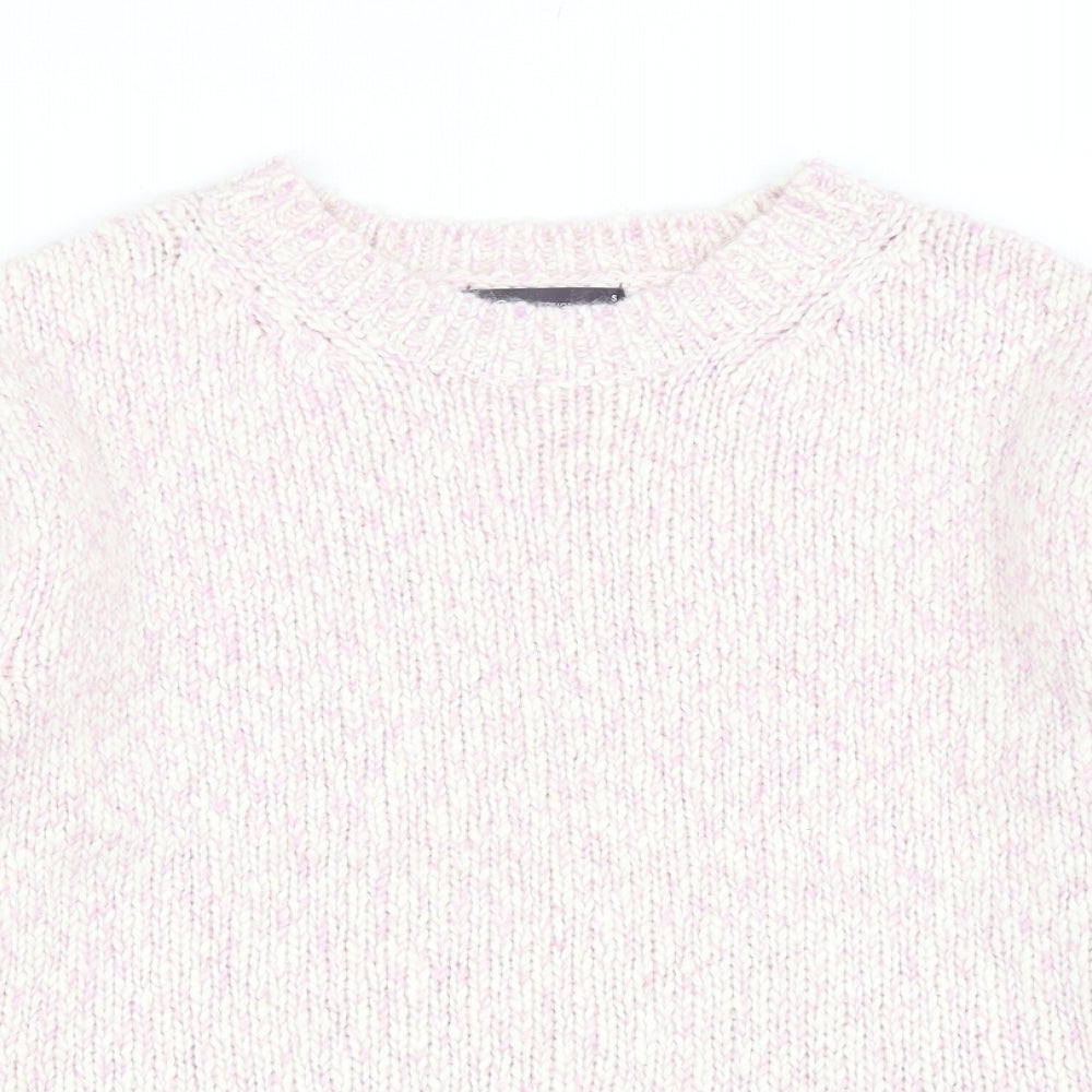 Womens UK Size S Marks and Spencer Purple Pullover Jumper