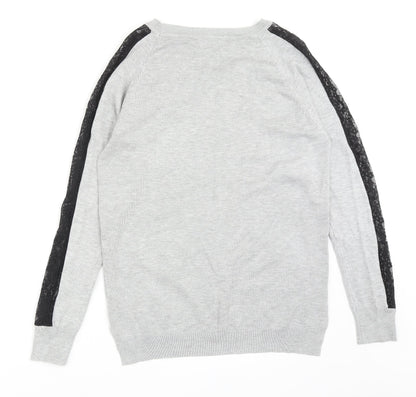 Womens UK Size 14 Select Grey Pullover Jumper