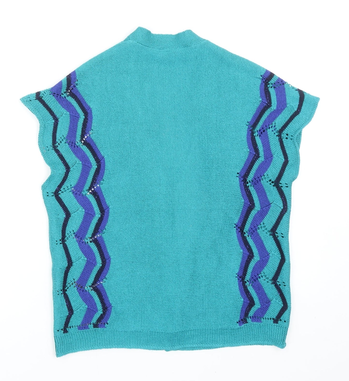 Womens UK Size M Per Una Green Cardigan Jumper