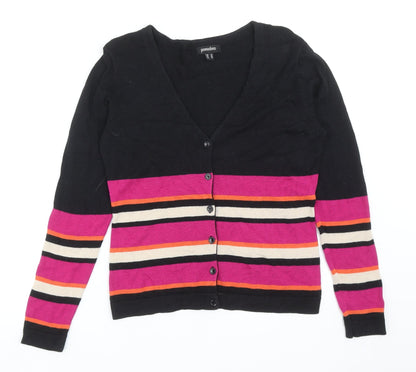 Womens UK Size 10 Pomodoro Multicoloured Cardigan Jumper
