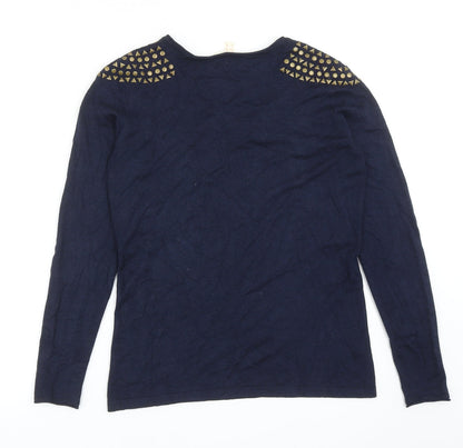 Womens UK Size M ESpirit Blue Pullover Jumper