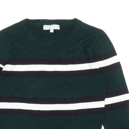 Womens UK Size 10 Red Herring Green Pullover Jumper