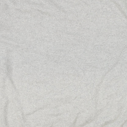 HERO Womens Grey V-Neck Cotton Pullover Jumper Size 3XL