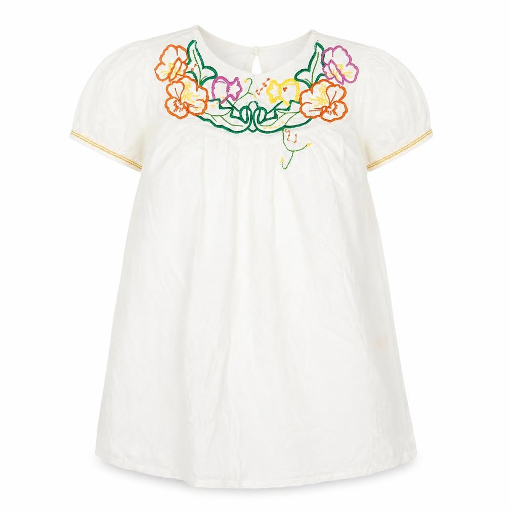 Womens UK Size 6 Topshop Ivory Basic Blouse