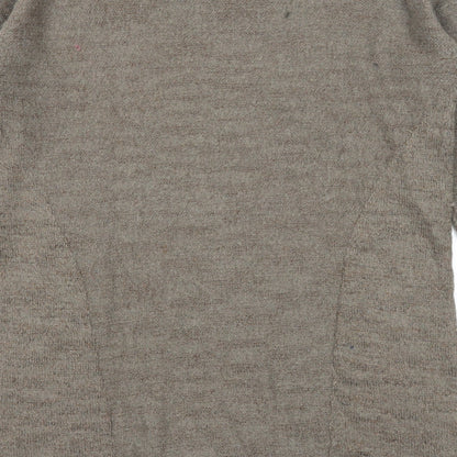 Womens UK Size S Mango Green Pullover Jumper