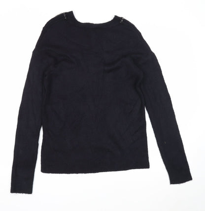 Womens UK Size 8 Dorothy Perkins Black Pullover Jumper