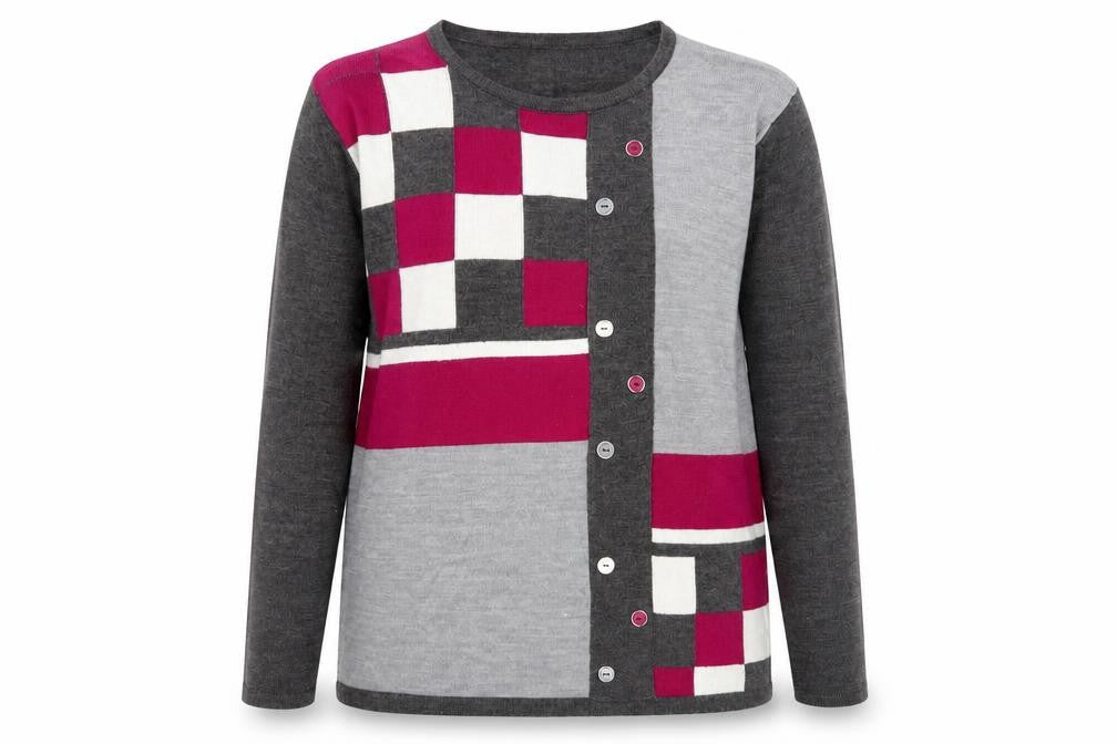 Womens UK Size M Mudflower Grey Pullover Jumper