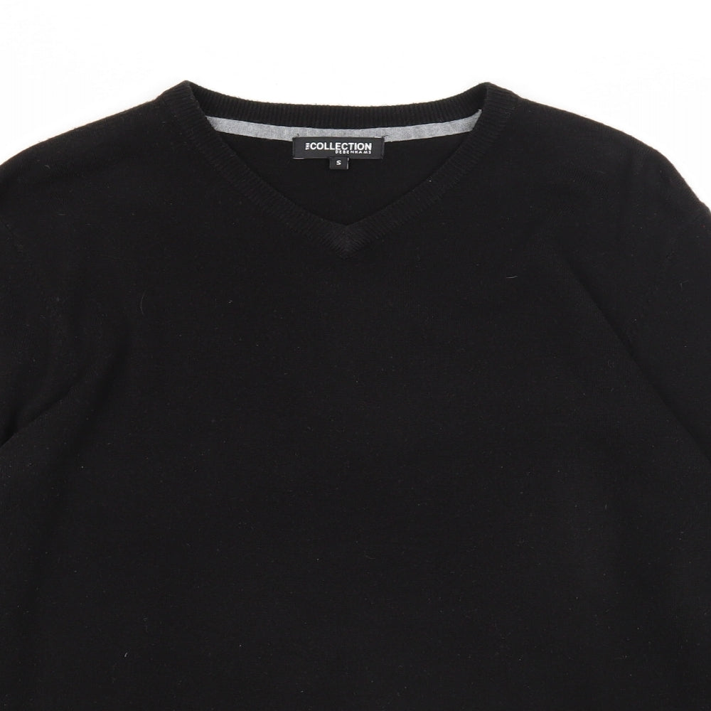 Womens UK Size S Debenhams Black Pullover Jumper