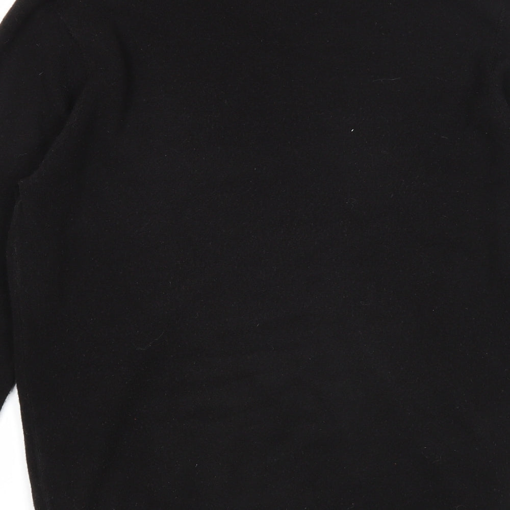 Womens UK Size S Debenhams Black Pullover Jumper