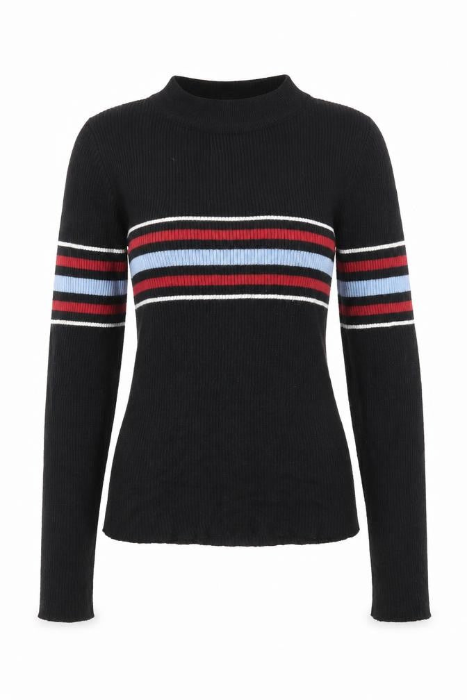 Womens UK Size S Cooperative Black Pullover Jumper