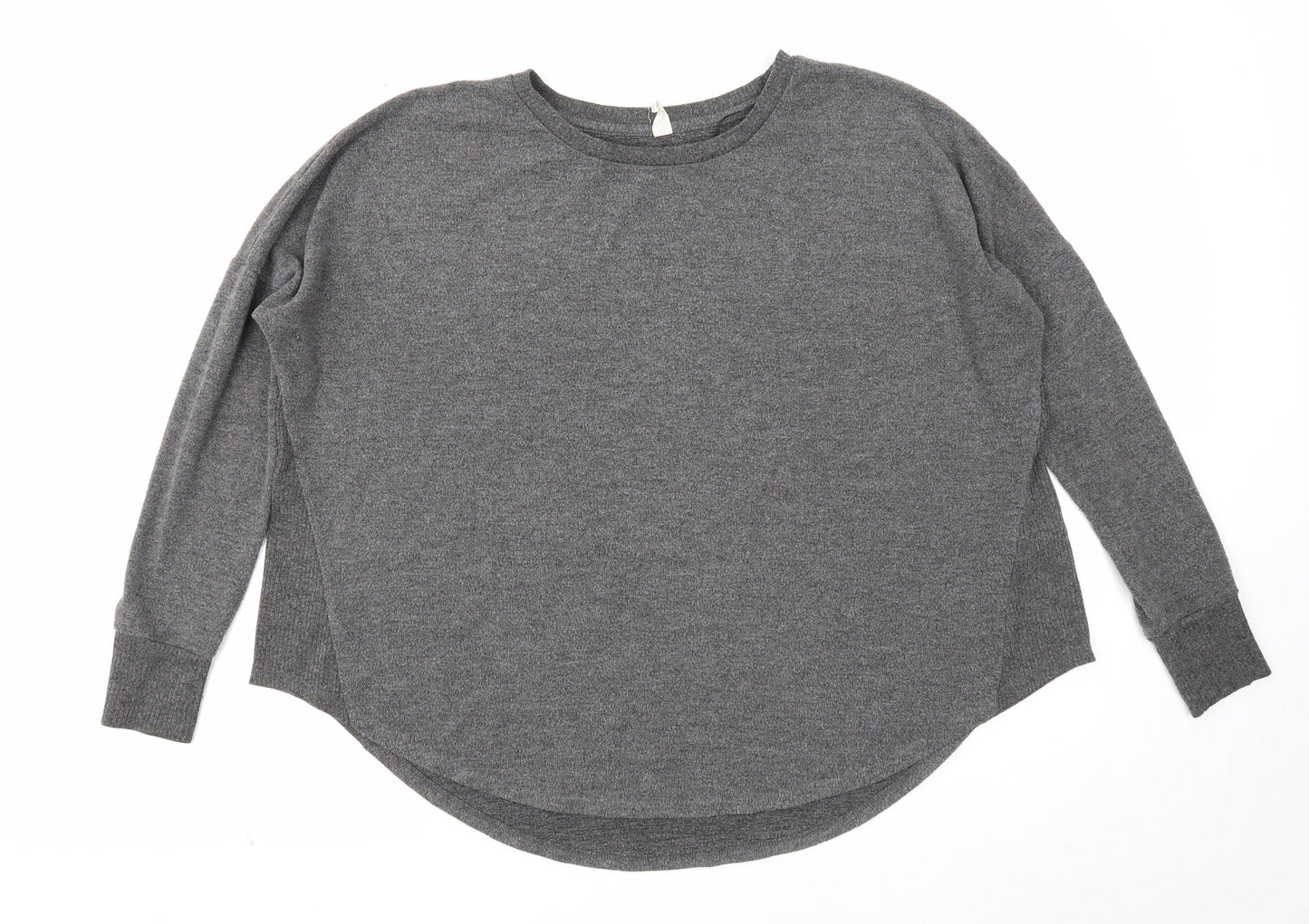 Womens UK Size M Preworn Grey Pullover Jumper