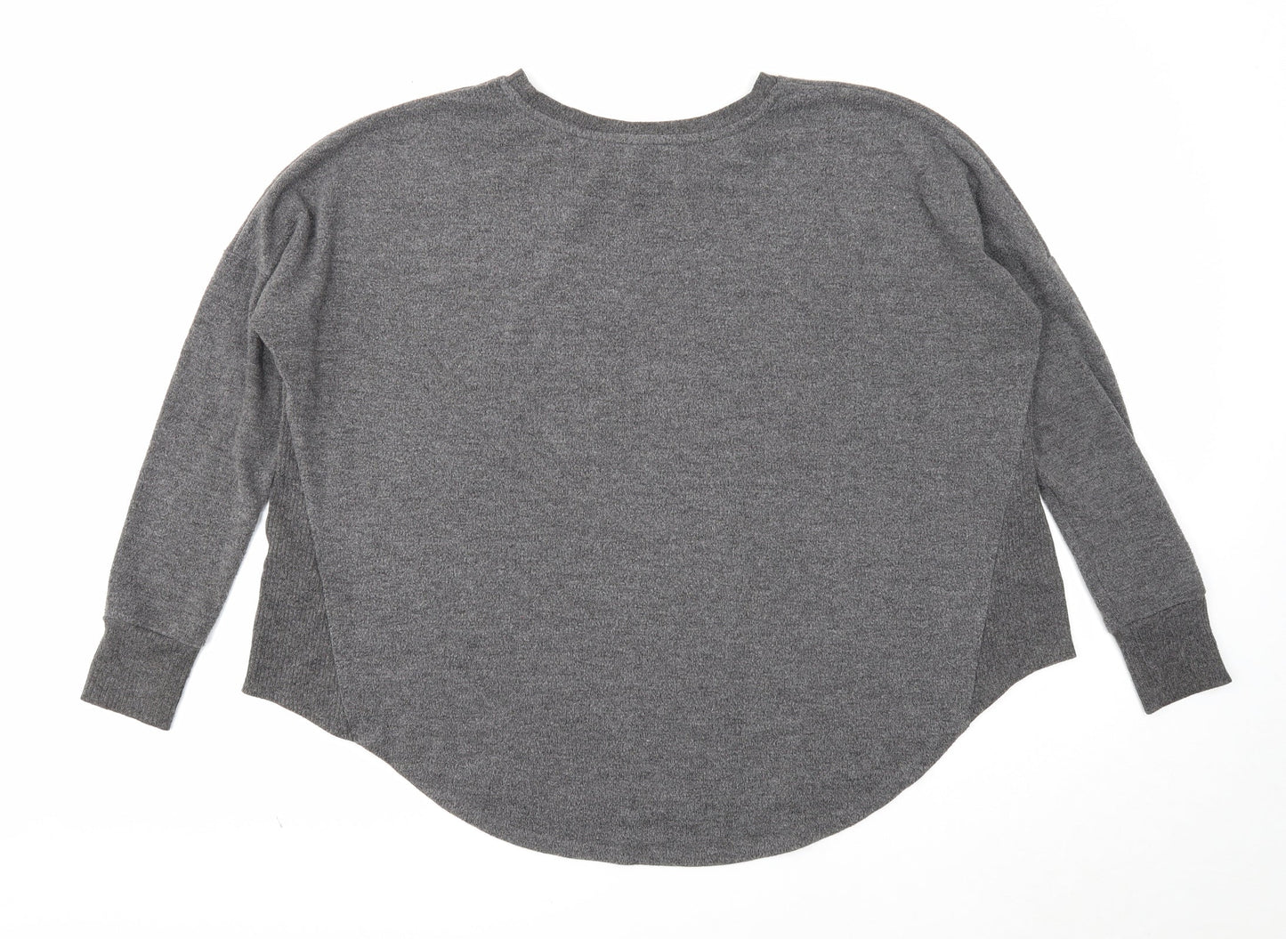 Womens UK Size M Preworn Grey Pullover Jumper