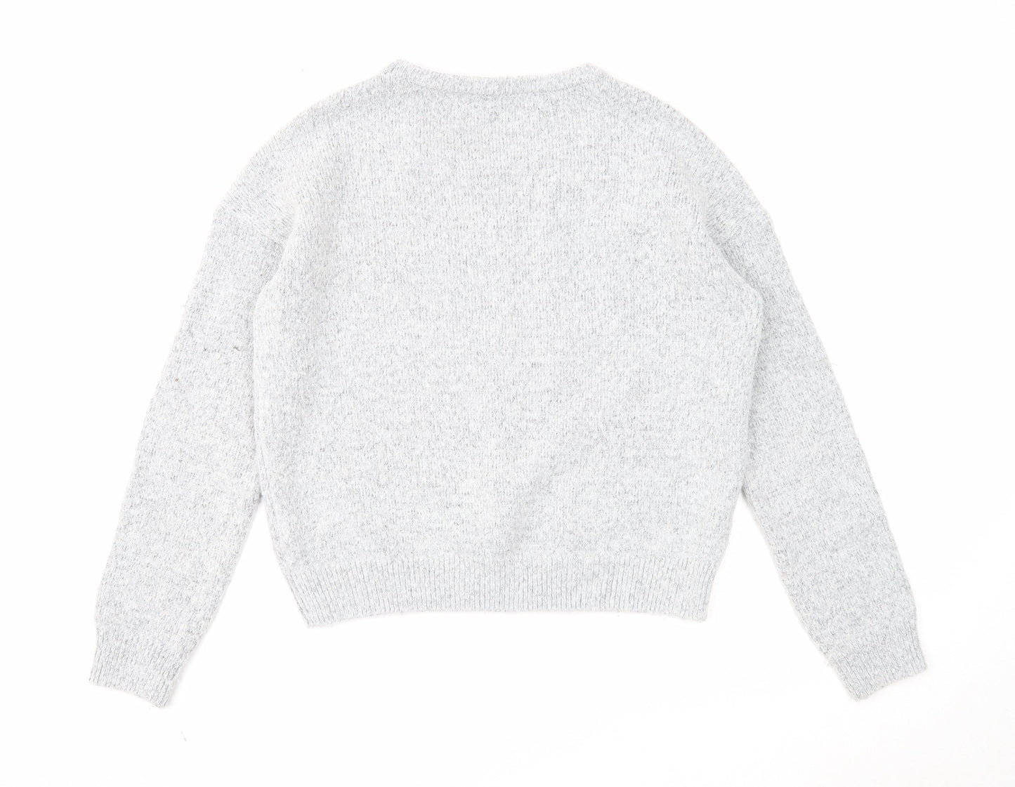 Womens UK Size 12 Marks and Spencer Grey Pullover Jumper